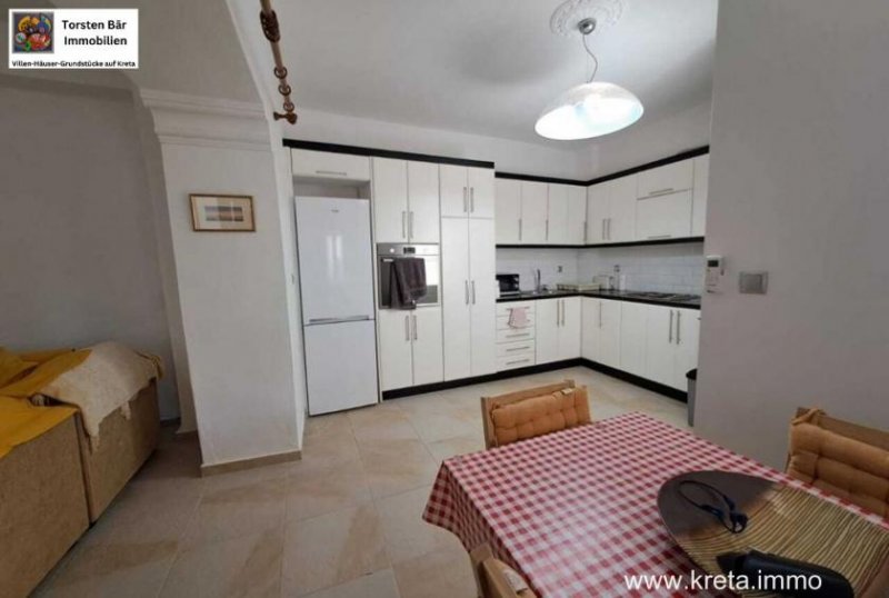 Kalyves Apokoronas Kreta, Kalyves, renoviertes Dorfhaus, 3 SZ, 3 Bäder, mit sep. Studio Haus kaufen